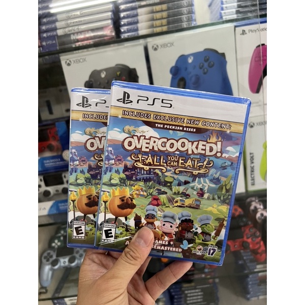 Đĩa chơi game PS4 / PS5: Overcooked All You Can Eat