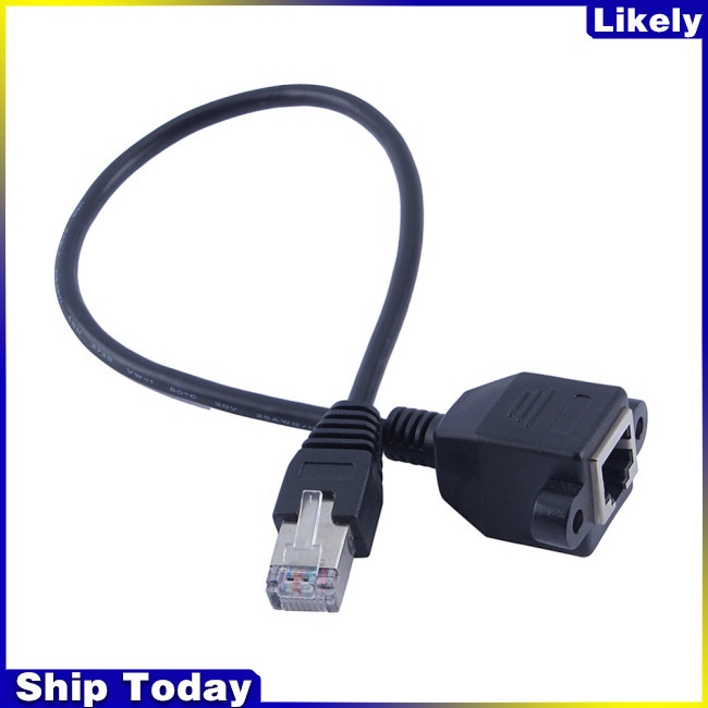 Dây Cáp Chuyển Đổi RJ45 Đầu Đực Sang Đầu Cái LAN Ethernet LAN Chất Lượng Cao