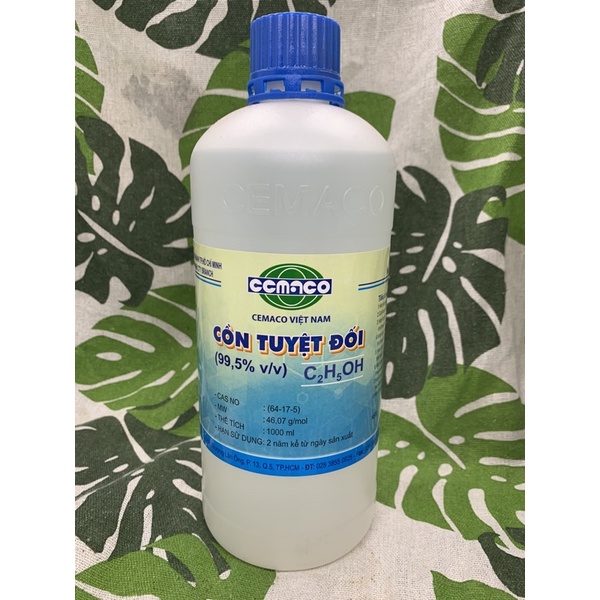 Cồn 99,5% nguyên chất