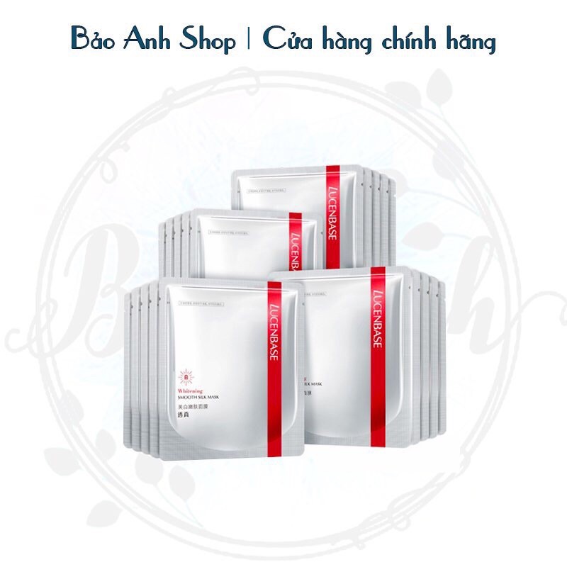 Hộp 20 mặt nạ dưỡng trắng chuyên sâu Lucenbase