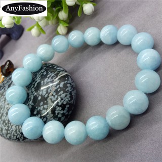 Vòng tay hạt Chalcedony ngọc bích màu vàng xanh Vòng tay & Bùa thủ công