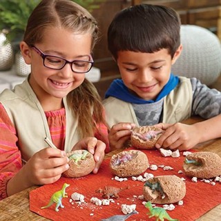 TRỨNG KHỦNG LONG HOÁ THẠCH - DINOSAUR EGGS - DIG IT UP!!! (combo 12 quả)