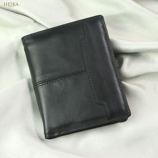 Ví nam da bò thật, da bò pullup/ Bóp nam da bò cao cấp HEIKA68- Tặng kèm lót giày