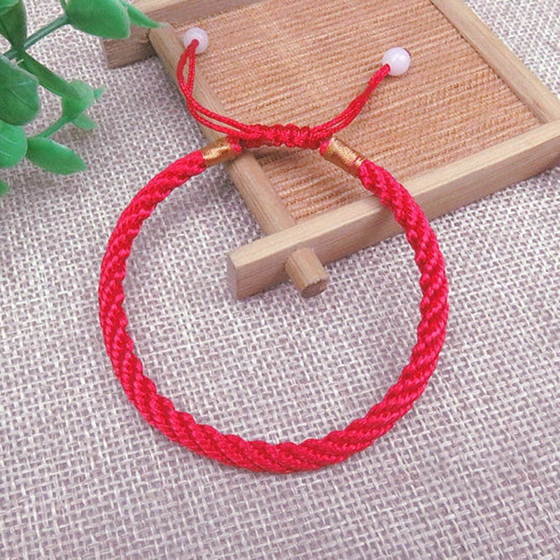 Vòng Tay Bện Dây May Mắn Đơn Giản Thời Trang