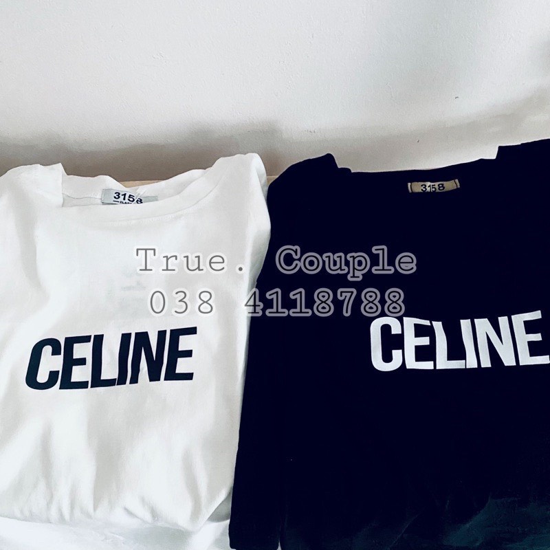 Áo Thun 3158 Nam Nữ In Chữ Đơn Gỉan Cổ tròn thun cotton mềm