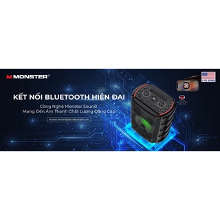 Loa Karaoke Bluetooth Monster Party Box MS22102