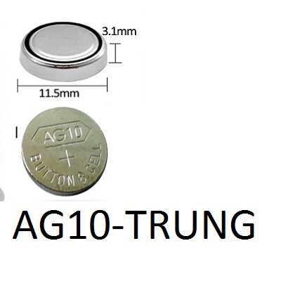 Pin Đồng Hồ 𝑭𝑹𝑬𝑬𝑺𝑯𝑰𝑷 Pin Cúc Áo - 1.55V