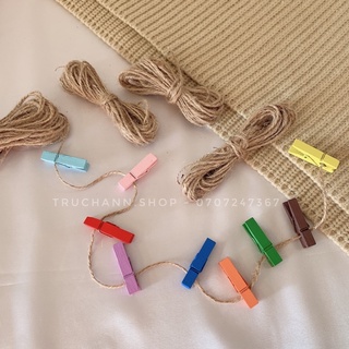 Dây thừng dùng để trang trí, kẹp ảnh, dùng làm đồ handmade