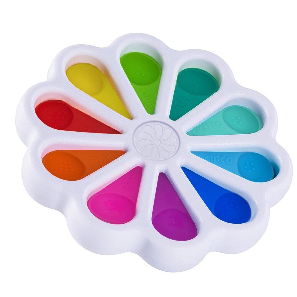Simple Dimple Pop It Stress Relief Fidget Toys Soft Hand for Kids Silicone