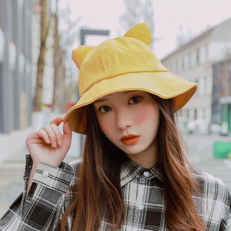 Nón Vành Chống Nắng Phong Cách Nhật Bản Dễ Thương Cho Nữ