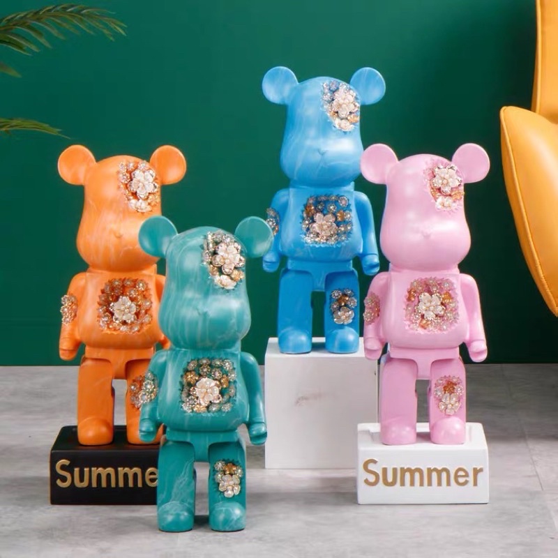ƯỢNG BEARBRICK 1000% BREAK HEART - Tượng trang trí Bearbrick 80cm