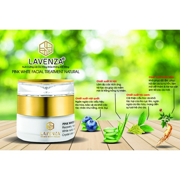 KEM DƯỠNG TRẮNG DA MẶT LAVENZA