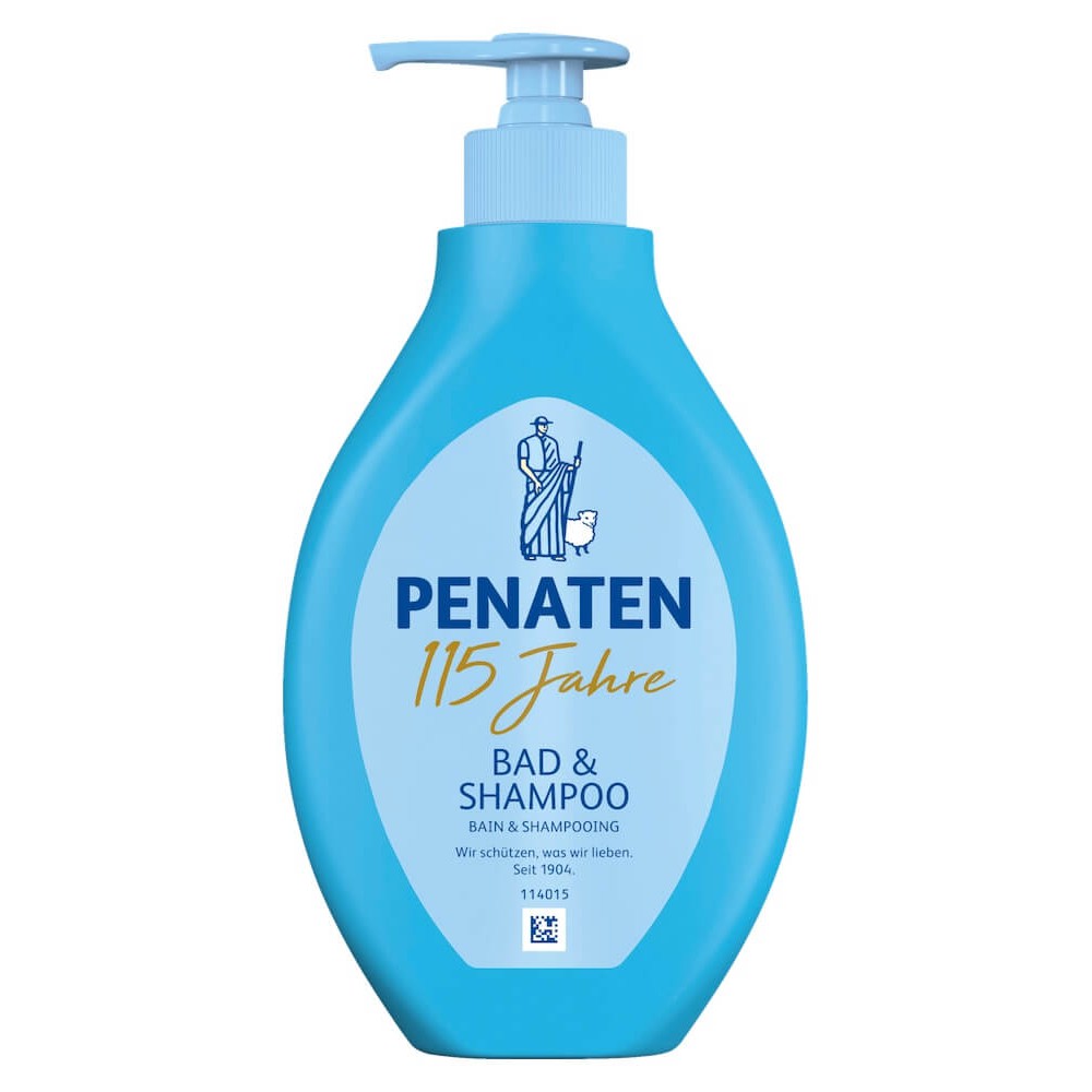 [NHẬP ĐỨC] Sữa tắm gội trẻ em Penaten Bad &amp; Shampoo 2in1, 400 ml