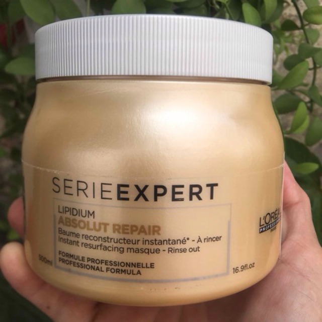 Dầu Hấp Phục Hồi 3 Tác Động Loreal 500ml Loreal Absolut Lipidium