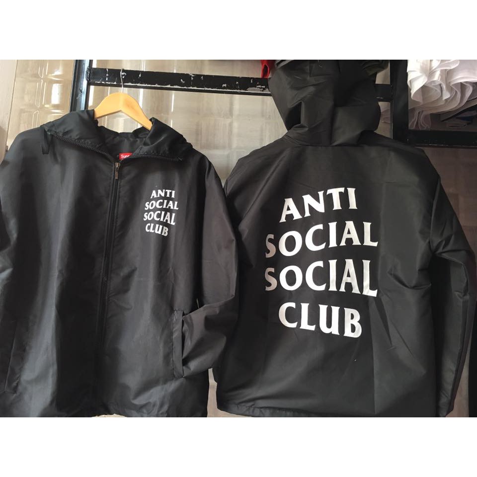 Áo khoác dù ANTI SOCIAL