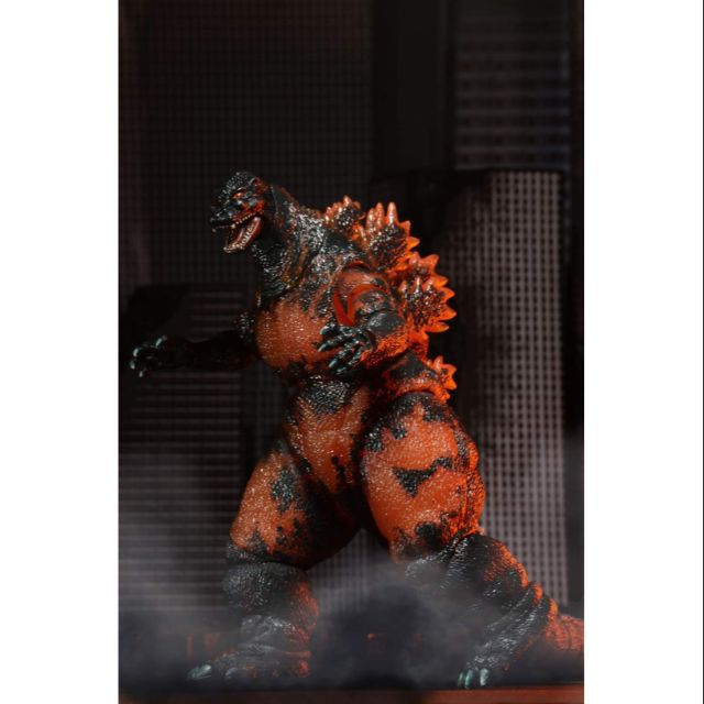 Mô hình đồ chơi khủng long quái vật burning godzilla NECA 1995.