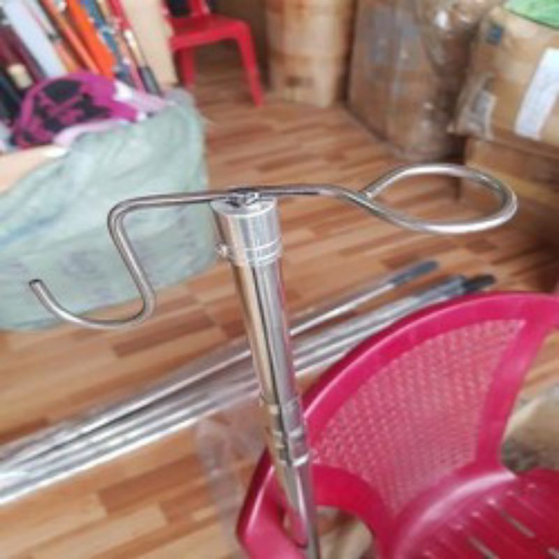 Sào rút inox đủ size 3m,4m,5m,6m,7m