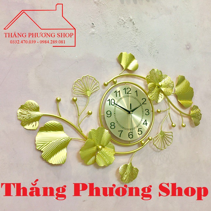 Đồng Hồ Treo Tường Trang Trí Hoa Đông Sương TP-079Y (Hàng Loại 1)