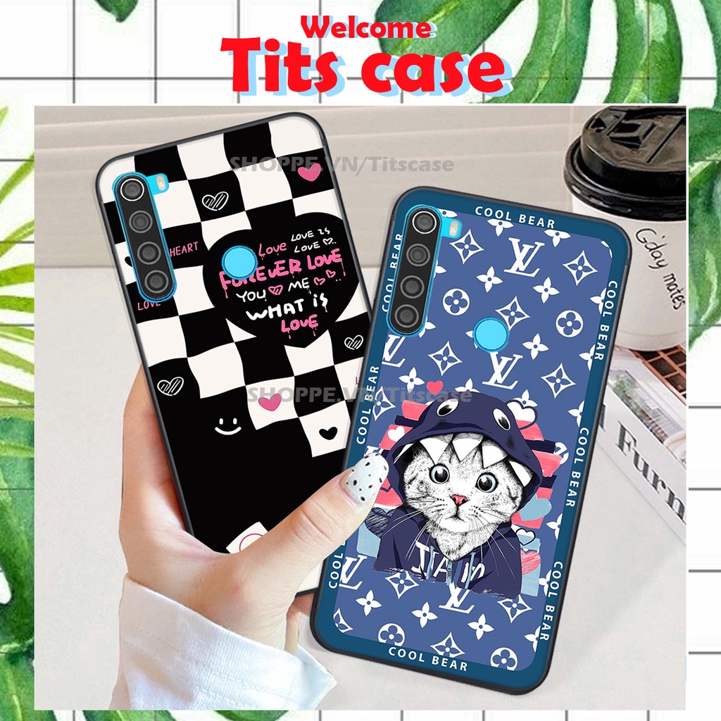 Ốp lưng Xiaomi REDMI NOTE 8 in hình GẤU K@WS- BE@R COOL-CỰC XINH-RẺ-BỂN -ĐẸP