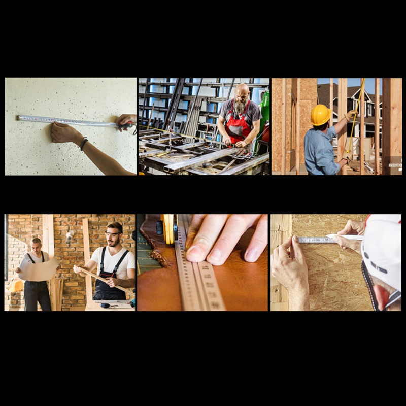 Thước Đo Khoảng Cách Khóa Tự Động Bằng Thép Có Thể Thu Gọn