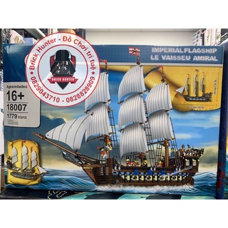 Xếp Hình Thuyền Hoàng gia Imperial Flagship trong phim cướp biển vùng Caribe Lion King 180056