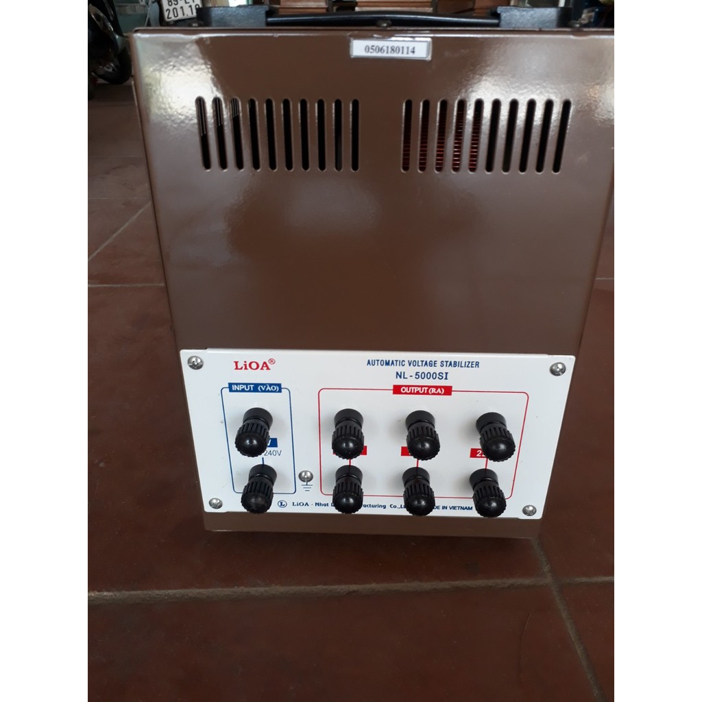 Ổn áp lioa 5kw giải 50-250v hàng cũ