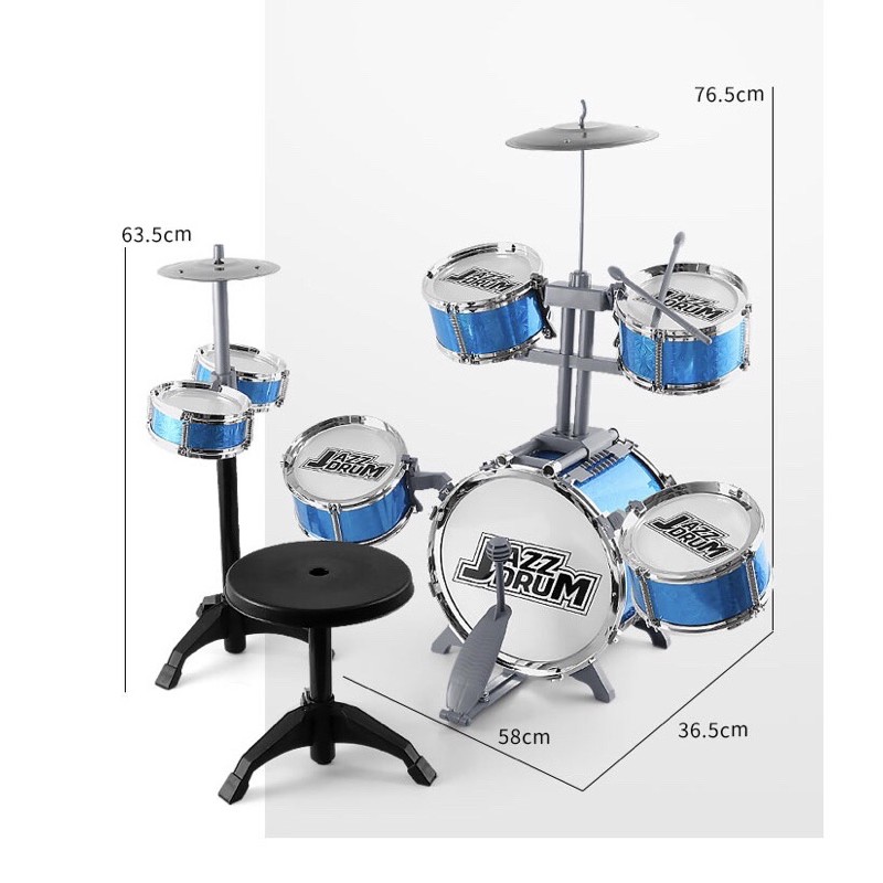 ✨✨Có Sẵn 3 mẫu - Bộ Trống Jazz Drum Trẻ Em✨✨