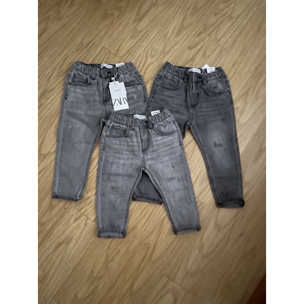 Quần jean zara  bé trai size 18-24m 2-3y 3-4y