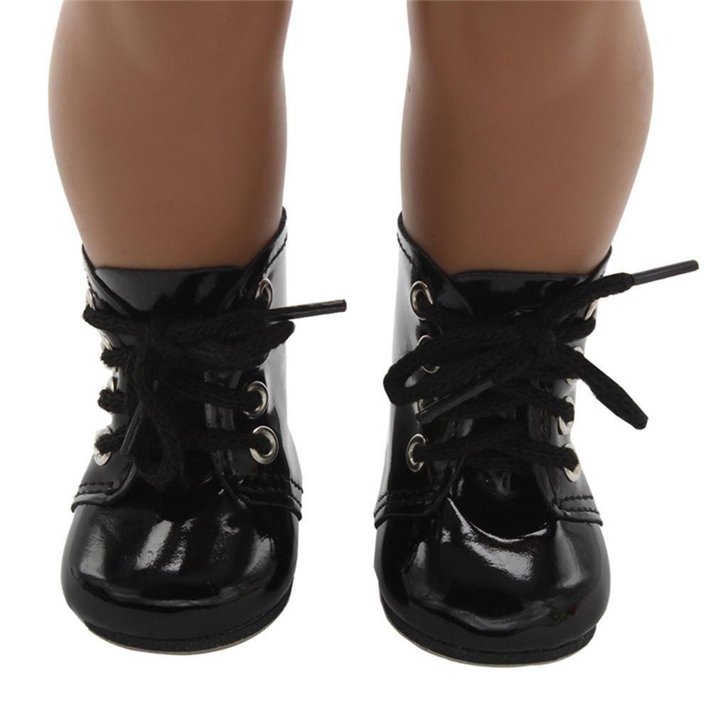 Giày Búp Bê Mini 18 Inch Màu Cầu Vồng Xinh Xắn Cho Bé