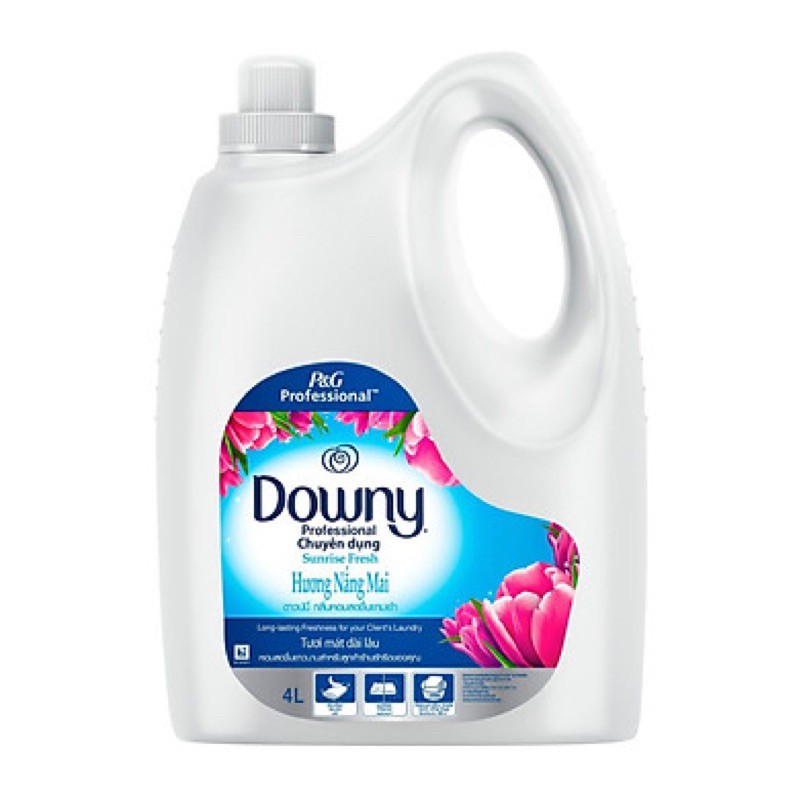 NƯỚC XẢ VẢI DOWNY ĐẬM ĐẶC HƯƠNG NẮNG MAI 4L