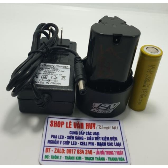 Pin 3s cho máy khoan