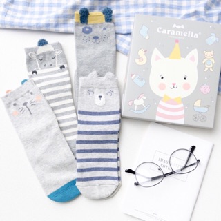Set 4 tất trẻ em CARAMELLA thú cưng