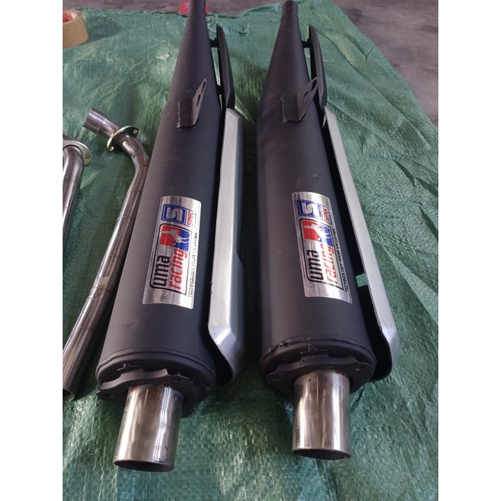 Full sét pô Uma mỏ chu lắp dòng xe Sirius , Ex 50cc