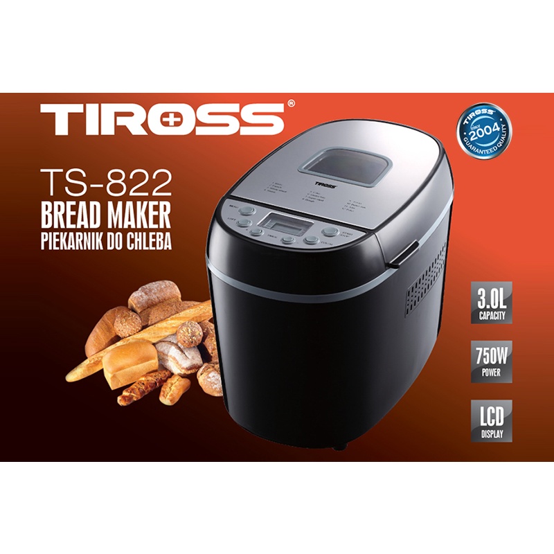 Máy làm bánh mỳ Tiross TS822