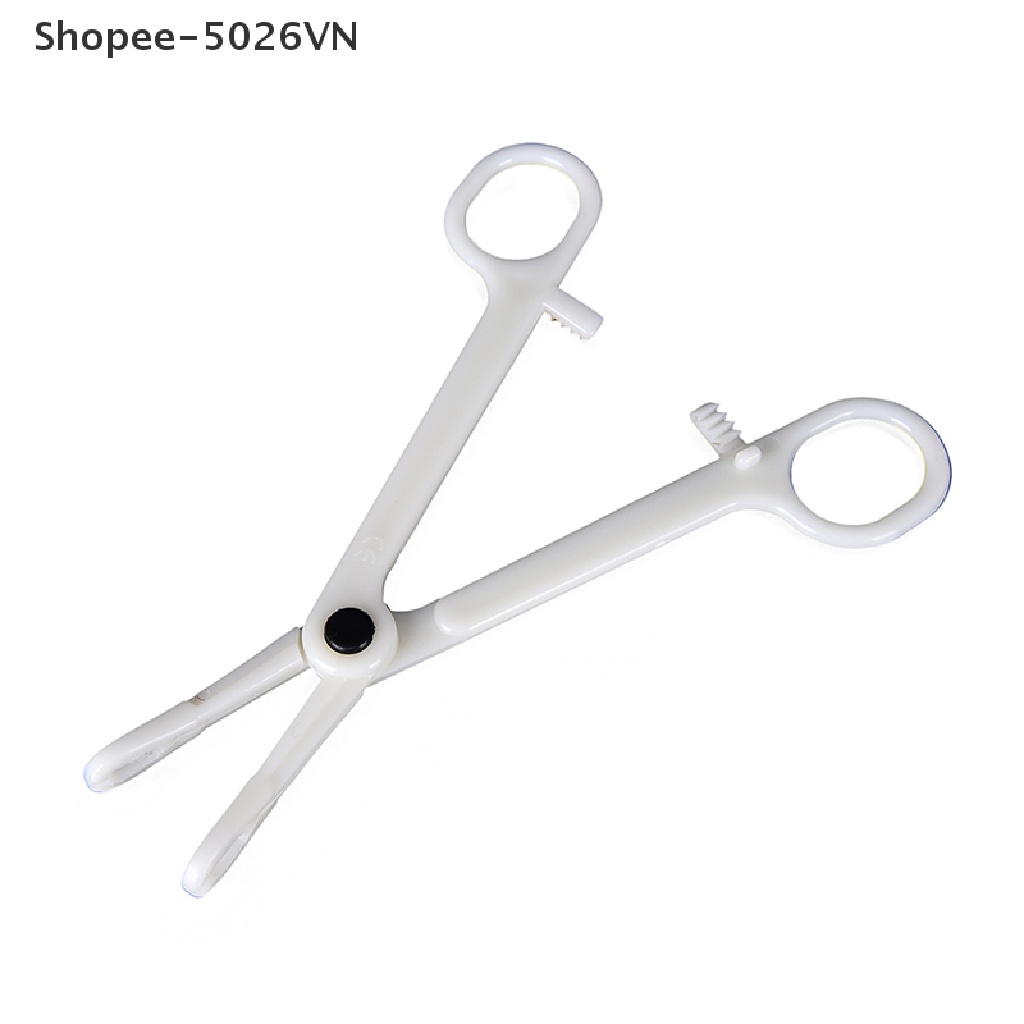 [flood] 1 Dụng Cụ Kẹp Làm Khuyên Xỏ Bằng Nhựa Rãnh Tròn Dùng 1 Lần JB