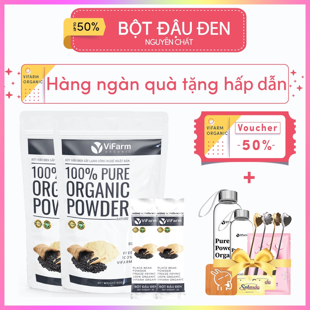 Bột Đậu Đen Nguyên Chất 50g