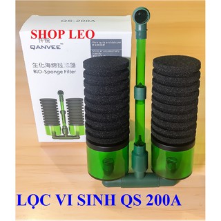 LỌC QANVEE QS 200A- LỌC QS 200A- LỌC VI SINH QS200A - LỌC BỂ CÁ GIÁ RẺ