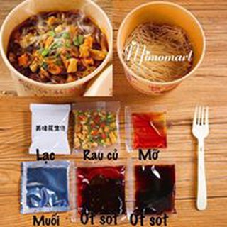 Miến trộn chua cay trùng khánh siêu ngon siêu hấp dẫn