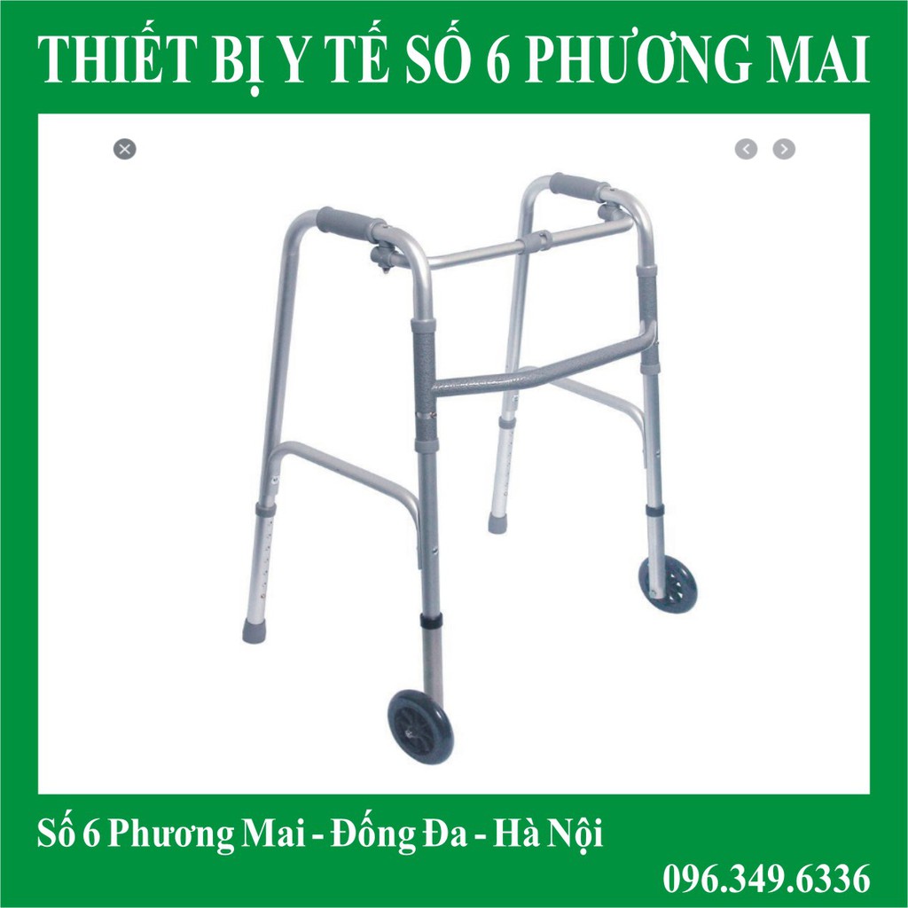 KHUNG TẬP ĐI CHO NGƯỜI PHỤC HỒI CHỨC NĂNG BÁNH XE TO