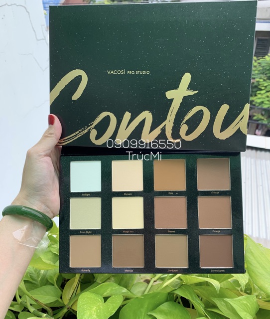 Bảng contour Vacosi Pro Studio. | BigBuy360 - bigbuy360.vn