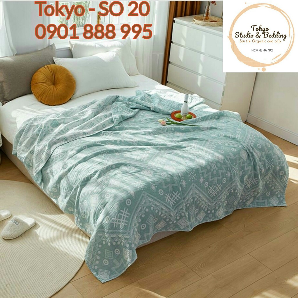 (3)TH Ga/Ga Gối vải Xô Cotton Organic_Dòng basic 3 lớp