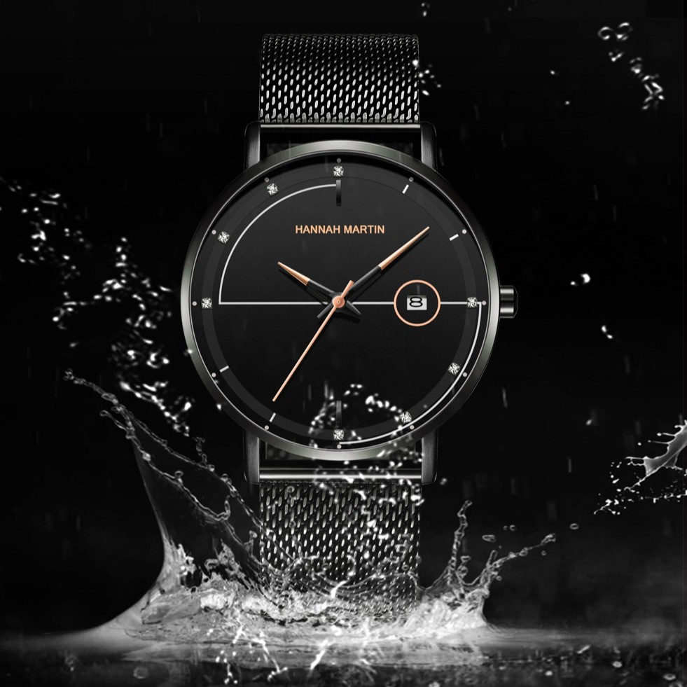 Đồng Hồ Nam Hannah Martin Chính hãng - Đẳng Cấp - Model hm-10101 - dây thép không gỉ | BigBuy360 - bigbuy360.vn