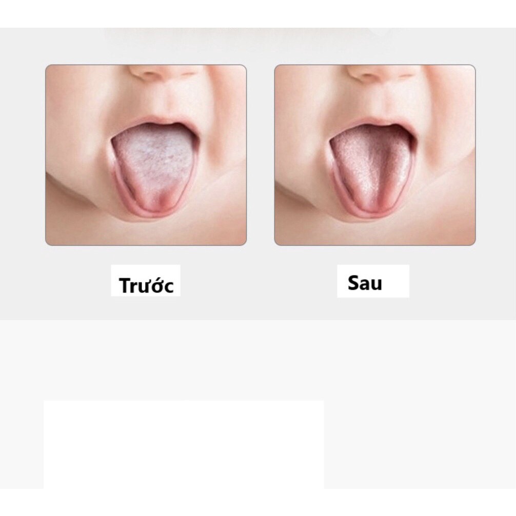 Bộ Rơ Lưỡi Silicon Bàn Chải Đánh Răng Silicon Chống Tưa Lưỡi Nấm Lưỡi Rưa Lưỡi Mềm Mại Cho Bé Từ 0-18 Tháng