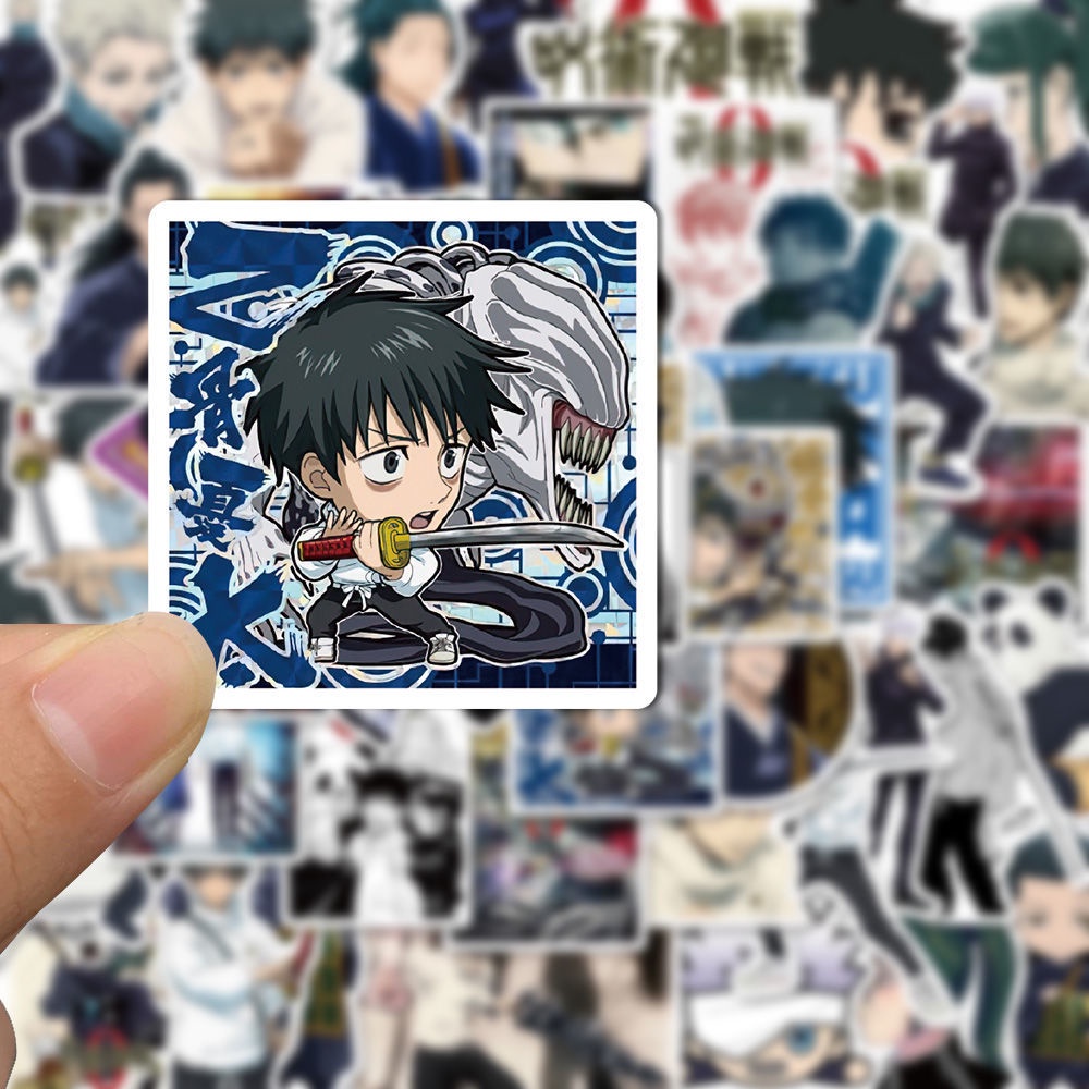 50 Cái Jujutsu Kaisen 0 the movie Chú Thuật Hồi Chiến | Anime Sticker laptop trang trí trên tường