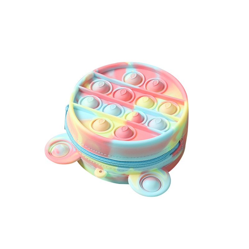 Túi Đựng Tiền Xu Đồ Chơi Bằng Silicone Hình Chuột Mickey Cho Bé Gái GYLXB174