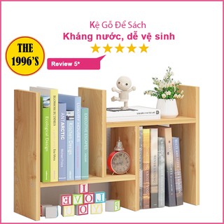 [HÀNG HOT] Kệ sách gỗ đa ngăn ĐỂ BÀN tiện ích