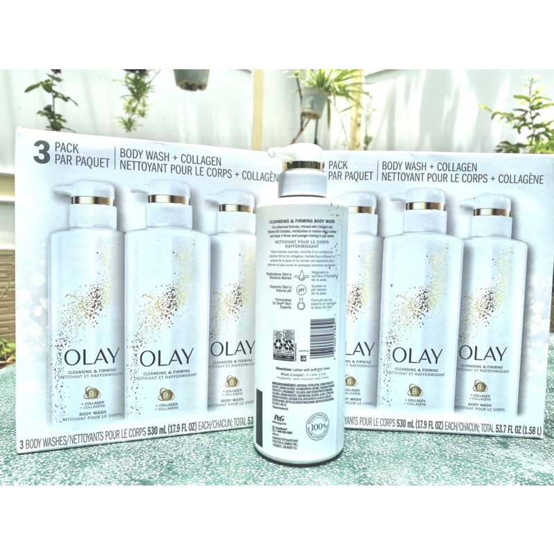 [Hàng Mỹ] Sữa Tắm Olay B3 + Collagen