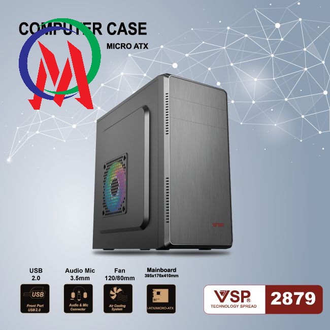 Vỏ Case máy tính VSP  / 2876 / 2879