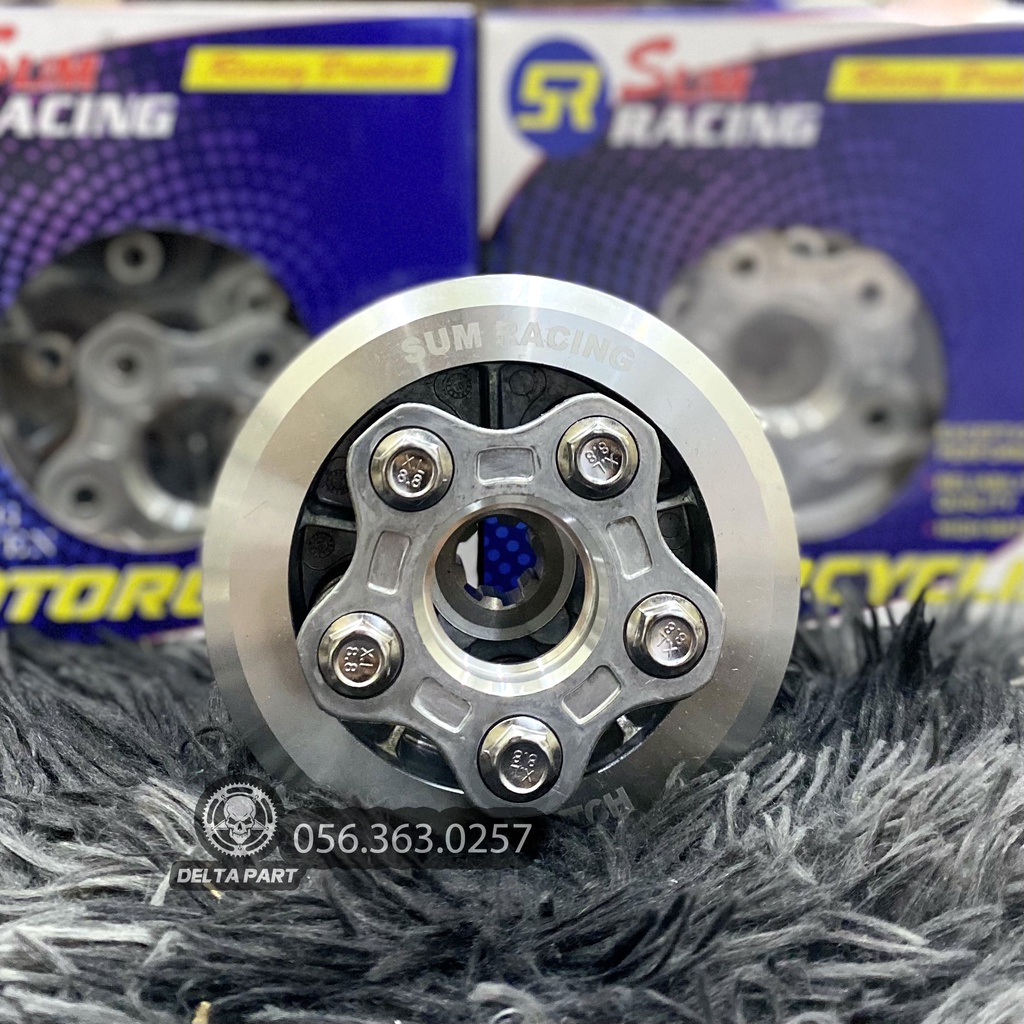 COMBO Nồi Độ 5 lò xo Wave Dream SUM RACING Mẫu UMA - 5 Lá Bố 4 Lá Sắt