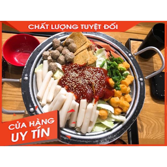 1kg Bánh gạo xào cay Tokbokki Hàn Quốc Sanandle